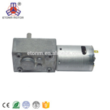 Motores de China proveedor Etonm ET marca de gama alta pequeños electrodomésticos worm12v 24 v dc engranaje motor